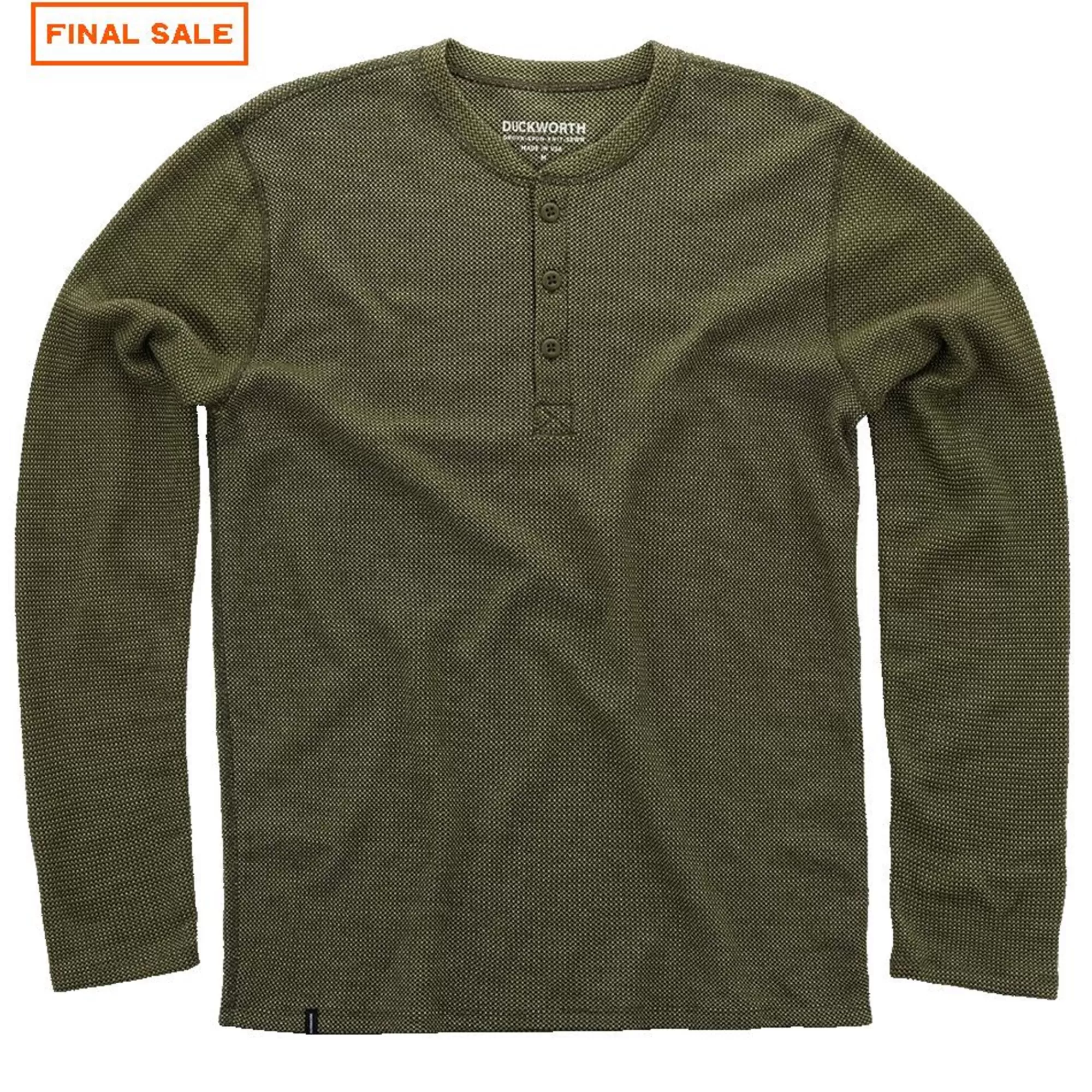 Men'S Polaris Henley | Duckworth Cheap